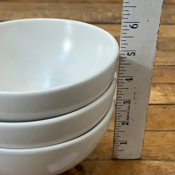 Year & Day Ceramic Serving Bowls 6" Set of 3 Semi-Matte Gloss Made In Portugal - Picture 7 of 8